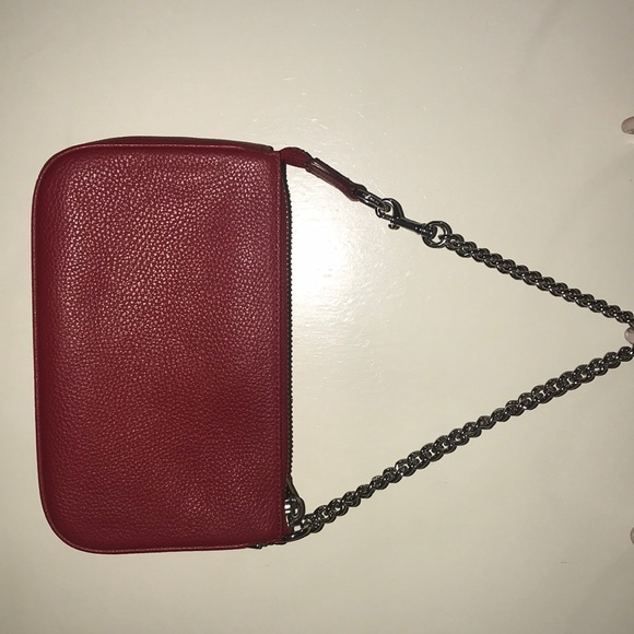 COACH RED!❤️❤️❤️ SIDEBAG - Picture 4 of 7